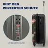 MuchoWow® Koffer Handgepäck Trolley Rollkoffer Kleine Produktbild-Vorschau 3