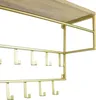 LOFT42 Petri Garderobe – 15 Haken – Metall – Gold – Produktbild-Vorschau 2
