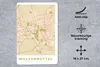 MuchoWow® Mauspad Mousepad Wolfenbüttel - Karte - Stadtplan Produktbild-Vorschau 2