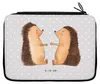 Mr. & Mrs. Panda Federtasche Igel Liebe - Grau Pastell - Produktbild-Vorschau 1