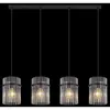 Globo Lighting Hängeleuchte Metall schwarz matt, 4x E27 Produktbild-Vorschau 16