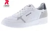 Rieker Sneaker - Weiß / Quarz / Schwarz Glattleder Größe: Produktbild-Vorschau 31