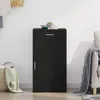 vidaXL Komoda se zásuvkami, černá, vzhled dubu, 50 x 42,5 x Náhled obrázku produktu 4