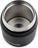 Close-up view of the top opening of a black insulated food container. Náhled obrázku produktu