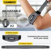 CAMBIVO Ellenbogenbandage 2 Pack verstellbarer, Tennisarm Produktbild-Vorschau 8