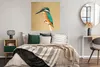 MuchoWow® Poster Eisvogel - Tiere - Vogel 100x100 cm - Produktbild-Vorschau 4