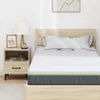 vidaXL Matratze Mittelweich 120 x 200 cm Weiß und Grau Produktbild-Vorschau 7