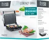 The image shows the packaging of a Teesa contact grill, with product images and feature descriptions. Produktbild-Vorschau
