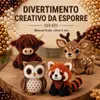 Set da 4 per creare animali con perline – ANIBEAD, Amici Anteprima dell’immagine prodotto 4