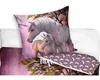 Baumwollbettwäsche 140x200 Einhorn Produktbild-Vorschau 3
