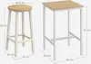 VASAGLE Bartisch mit 2 Barhockern Set, einfache Montage, Produktbild-Vorschau 3