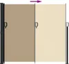 vidaXL Tenda laterale estensibile Beige 180x300 cm Anteprima dell’immagine prodotto 5
