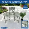 DanDiBo Tree Bench Round Metal Weatherproof Grey 96590 Podgląd zdjęcia produktu 4