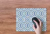 MuchoWow® Mauspad Mousepad Kreis - Blau - Muster 40x30 cm - Produktbild-Vorschau 4