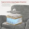 WOLTU Schreibtischstuhl, Schneidersitz Stuhl, Produktbild-Vorschau 4