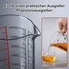 1l Glasbehälter, Messbecher aus Glas,Glaskrug mit Produktbild-Vorschau 3