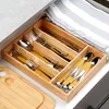 Wkład na sztućce do szuflady bambusowy 25x35 cm Podgląd zdjęcia produktu 2