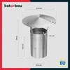 KOTARBAU® Schornsteinabdeckung Edelstahl ø 120 mm Produktbild-Vorschau 3