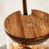 LEONARDO NOVO LEGNO, Transparent, Glas, Kegelförmig, Holz, Produktbild-Vorschau 3