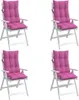 vidaXL Cuscini per schienale alto 4 pezzi. Tessuto Oxford Anteprima dell’immagine prodotto 4
