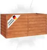 DELUKE® Hochbeet aus Cortenstahl ISAK | unten offen | Produktbild-Vorschau 1