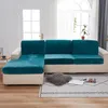 Einzelsitz Sofabezug Velvet Plüsch Elastische Sofahusse Produktbild-Vorschau 2
