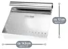 COM-FOUR® Premium Teigspatel, Teigabstecher aus Edelstahl, Produktbild-Vorschau 6