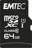 EMTEC Gold+ - carte mémoire flash (adaptateur SD inclus) Voir les images du produit 1