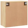 vidaXL Armadio a muro rovere Sonoma 60x31x60 cm materiale Anteprima dell’immagine prodotto 9