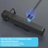 USB Computer Lautsprecher mit Mikrofon, 2.0 Stereo PC Produktbild-Vorschau 3