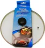 Glasdeckel 24 cm mit Knopf für Pfannen und Töpfe Produktbild-Vorschau 1