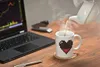 Hrnek Gadget Master Pixel Heart, měnící barvu, inspirovaný Náhled obrázku produktu 3