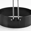 4 pcs acier inoxydable forme de miroir anneau de crêpe Voir les images du produit 5