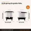 CALMENTA® XXL Fußbad 12L – Automatische Radmassage & Produktbild-Vorschau 6