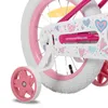 HILAND 14 Zoll Mädchen Kinderfahrrad mit Korb & Bändern, Produktbild-Vorschau 12