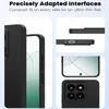 Silikónové puzdro pre Xiaomi 14 Protective Cover Matt Black Náhľad obrázku produktu 5