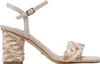 GUESS Damen-Sandalen Cadante in Beige mit Geflechtabsatz, Produktbild-Vorschau 3