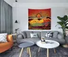 130cm x 150cm Západ slunce tapiserie Strom tapiserie Náhled obrázku produktu 3