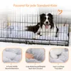 Hundebett Hunde Waschbar rutschfeste Unterseite, Flauschig Produktbild-Vorschau 5
