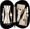 Set cosmetico per manicure pedicure pinzette taglierina Anteprima dell’immagine prodotto 3
