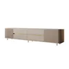 TV-Schrank MIRAGE GOLD 240 cm mit geriffelten Fronten Produktbild-Vorschau 1