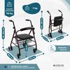 Rollator Mobiclinic, pieghevole e leggero, Prado, Anteprima dell’immagine prodotto 3