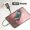 deleyCON 2x 1m USB C Ladekabel (60W Schnellladekabel) PD3.0 Produktbild-Vorschau 6