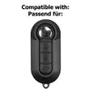 Auto Schlüssel Set Schale Cover Schwarz + Tastenfeld Produktbild-Vorschau 2