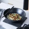 6-teiliges Ramen-Schüssel-Set – Traditionelles japanisches Produktbild-Vorschau 4