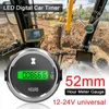 52 mm licznik godzin pracy LED cyfrowy zegar samochodowy Podgląd zdjęcia produktu 1