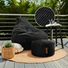 Green Bean® Sitzsack mit Hocker aus Cord - Sitzsäcke für Produktbild-Vorschau 2