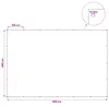 vidaXL Zeil met oogjes, groen, 4 x 6 meter, 180 g/m², PE Productafbeelding-voorbeeld 7