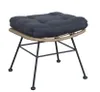Luna en libelle voetenbank natural rotan en mystic grey Productafbeelding-voorbeeld 5