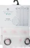 The image shows the packaging of a children's curtain with a close-up of the fabric. Anteprima dell’immagine prodotto